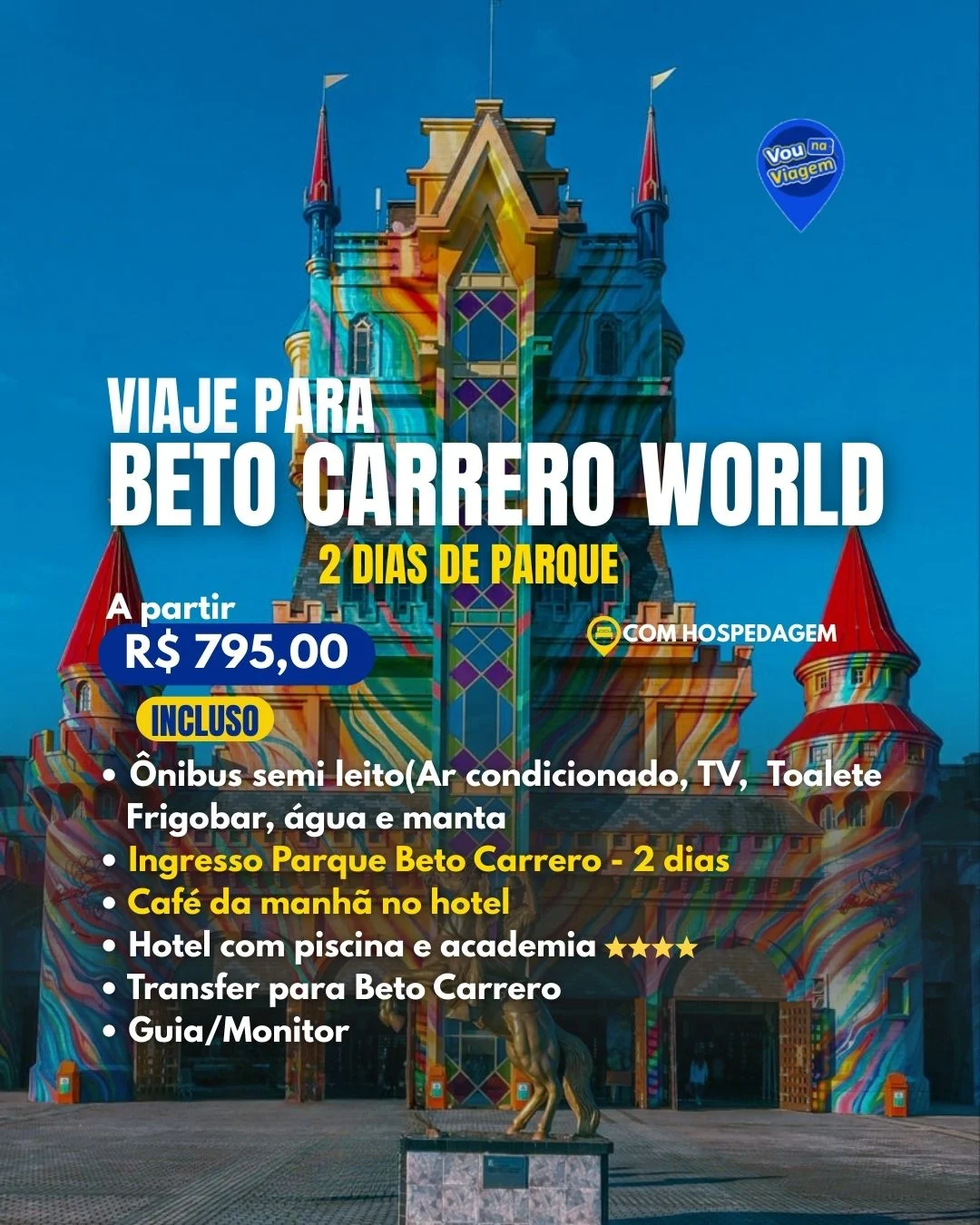 Viaje para Beto Carrero World